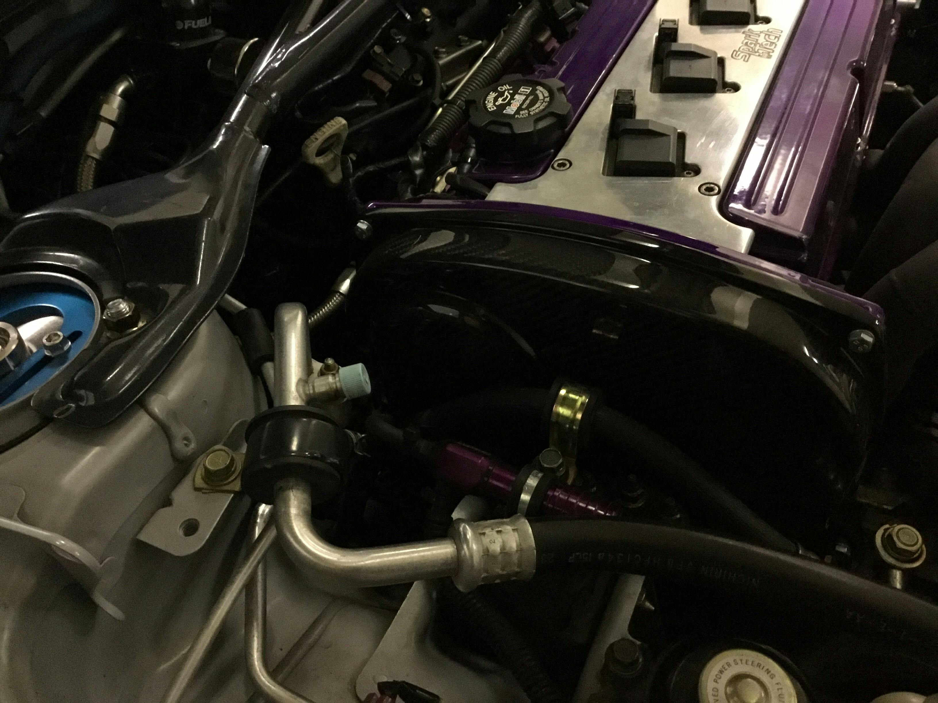 APR Carbon Fiber Timing Belt Cover 20032006 Mitsubishi Lancer Evolu